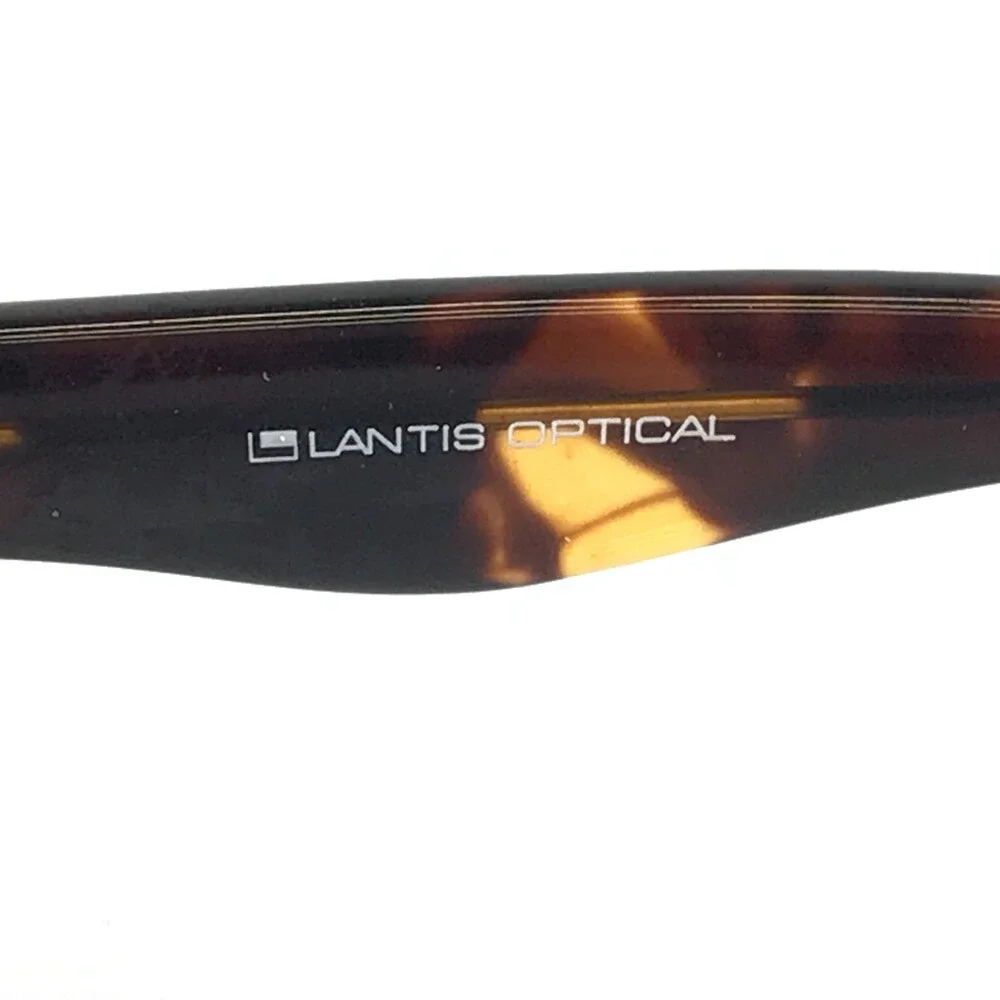 Lantis Optical Eyeglasses Frames L7017 TOR Tortoise Square Full Rim 52-17-145